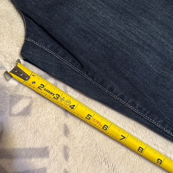 A188. Simply Vera Vera Wang Women's Skinny Jeans - Dark Blue - Picture 9 of 10